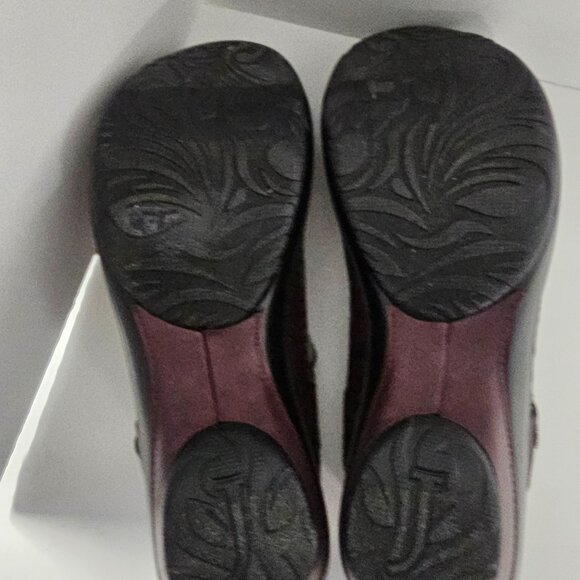 JBU Alcante Mary Janes Burgundy Y2K 11M - Picture 8 of 10